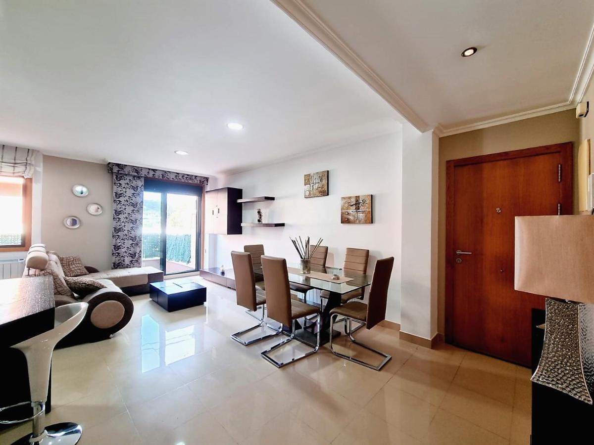 Apartamento Con Terraza Y Piscina Ribeira Exterior foto