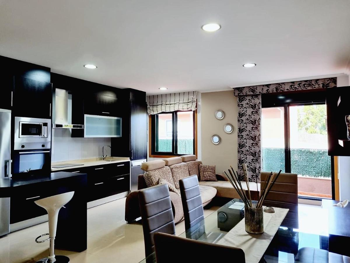 Apartamento Con Terraza Y Piscina Ribeira Exterior foto