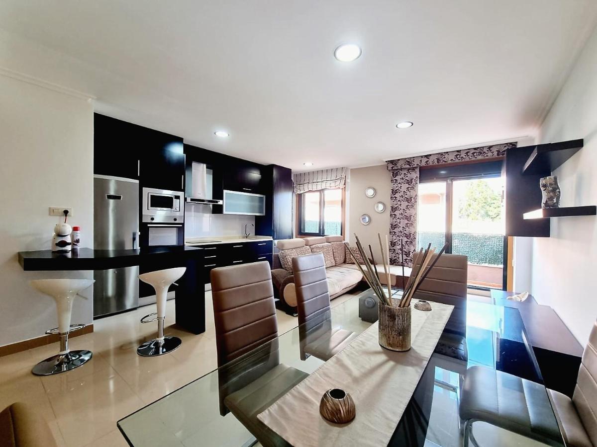 Apartamento Con Terraza Y Piscina Ribeira Exterior foto