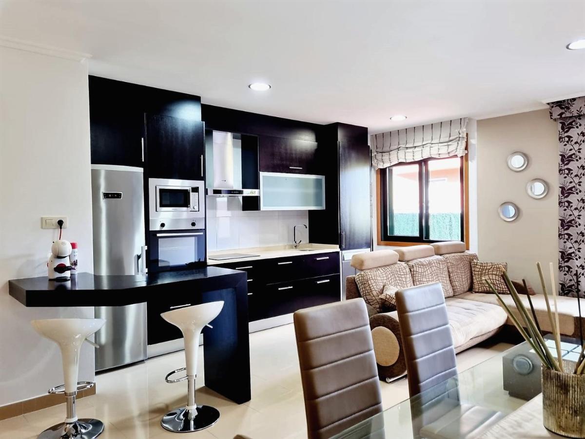 Apartamento Con Terraza Y Piscina Ribeira Exterior foto