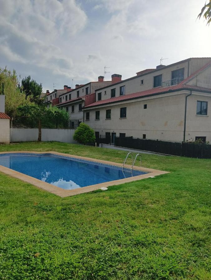 Apartamento Con Terraza Y Piscina Ribeira Exterior foto